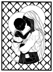 Acrylic Print - Mother Most Tender - ver.1 by D. Paulos