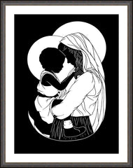 Wall Frame Espresso - Mother Most Tender - ver.2 by D. Paulos