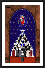 Wall Frame Black - O Christmas Tree! by Dan Paulos