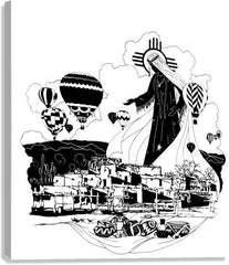 Canvas Print - Our Lady of New Mexico by D. Paulos