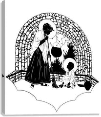 Canvas Print - Our Lady, Servant by D. Paulos