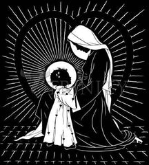 Metal Print - Open Your Heart To My Son - ver.2 by D. Paulos