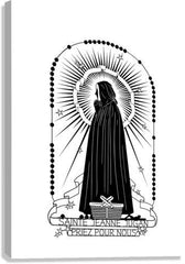 Canvas Print - St. Jeanne Jugan by D. Paulos