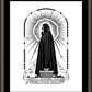 Wall Frame Espresso, Matted - St. Jeanne Jugan by D. Paulos
