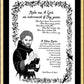 Wall Frame Gold, Matted - Prayer of St. Francis by D. Paulos