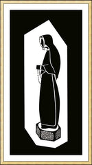Wall Frame Gold - Bl. Pauline by D. Paulos