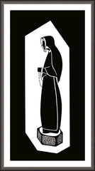 Wall Frame Espresso - Bl. Pauline by D. Paulos