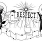 Canvas Print - Respect by D. Paulos