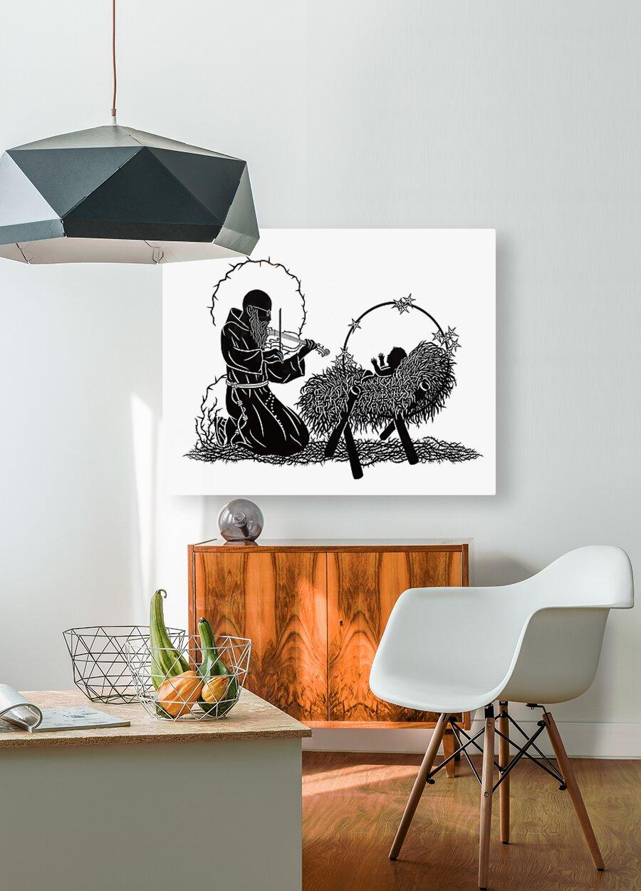 Acrylic Print - Bl. Solanus Casey and Infant Jesus by Dan Paulos - Trinity Stores