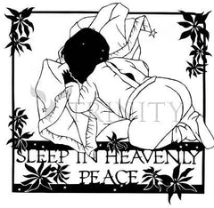 Acrylic Print - Sleep In Heavenly Peace by D. Paulos