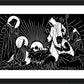 Wall Frame Black, Matted - Shepherd's Song by D. Paulos