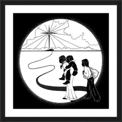 Wall Frame Black - Come to the Stable by D. Paulos