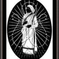 Wall Frame Espresso, Matted - St. Teresa of Calcutta - Love to Pray by D. Paulos