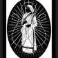 Wall Frame Black, Matted - St. Teresa of Calcutta - Love to Pray by D. Paulos