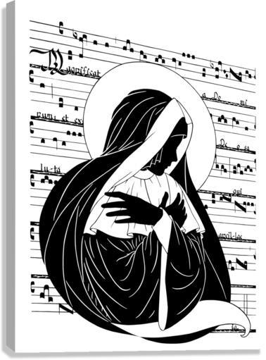 Canvas Print - Magnificat - Folded Hands by Dan Paulos - Trinity Stores