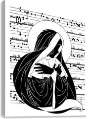 Canvas Print - Magnificat - Folded Hands by D. Paulos
