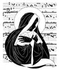 Acrylic Print - Magnificat - Folded Hands by Dan Paulos - Trinity Stores