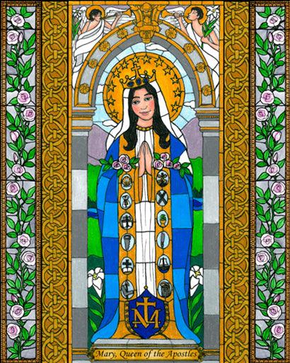 Mary, Queen of the Apostles - Giclee Print