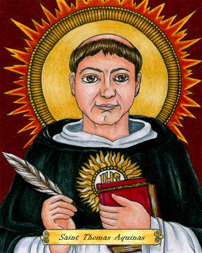 St. Thomas Aquinas - Giclee Print by Brenda Nippert - Trinity Stores