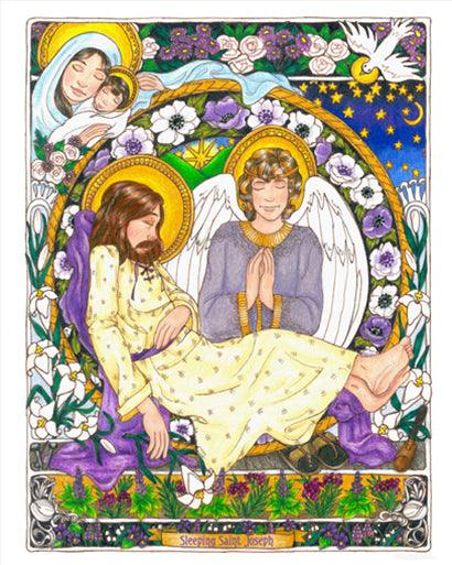 St. Joseph Sleeping - Giclee Print