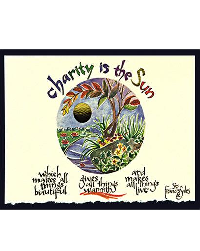 Charity is the Sun - Giclee Print