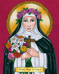 Giclée Print - St. Rose of Lima by B. Nippert