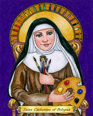 Giclée Print - St. Catherine of Bologna by B. Nippert