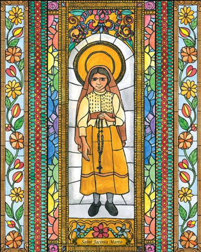 St. Jacinta Marto - Giclee Print by Brenda Nippert - Trinity Stores