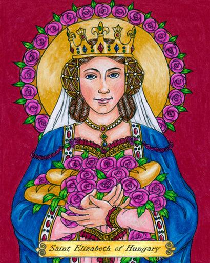 St. Elizabeth of Hungary - Giclee Print by Brenda Nippert - Trinity Stores