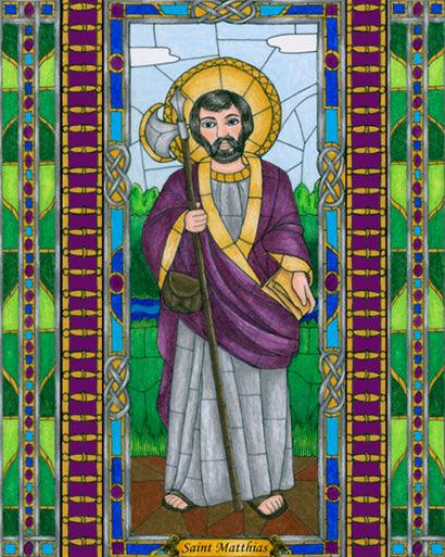 St. Matthias the Apostle - Giclee Print by Brenda Nippert - Trinity Stores