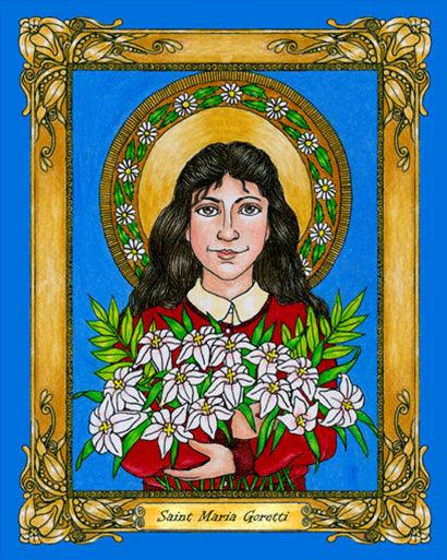 St. Maria Goretti - Giclee Print by Brenda Nippert - Trinity Stores