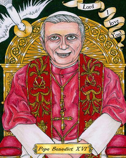 Benedict XVI - Giclee Print by Brenda Nippert - Trinity Stores
