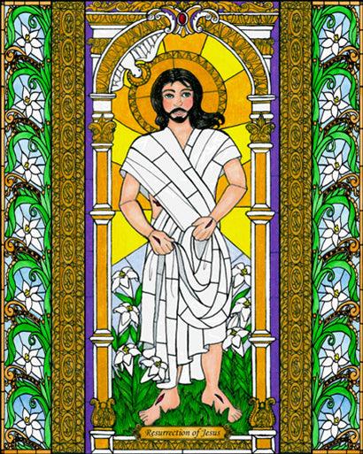 Resurrection of Jesus - Giclee Print