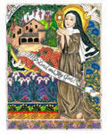 Giclée Print - St. Clare of Assisi by B. Nippert