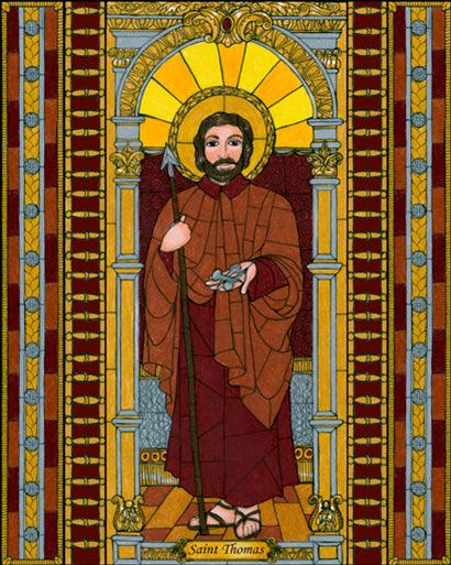 St. Thomas the Apostle - Giclee Print by Brenda Nippert - Trinity Stores
