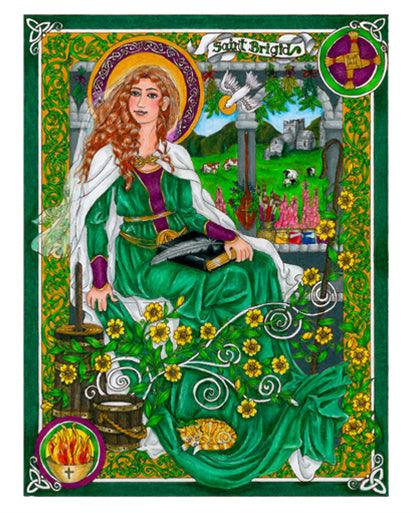 St. Brigid - Giclee Print by Brenda Nippert - Trinity Stores