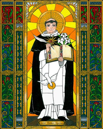 St. Thomas Aquinas - Giclee Print by Brenda Nippert - Trinity Stores