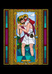 Holy Card - St. Christopher by B. Nippert