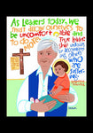 Holy Card - Sr. Norma Pimentel by M. McGrath