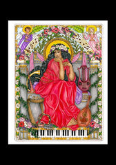 Holy Card - St. Cecilia by B. Nippert