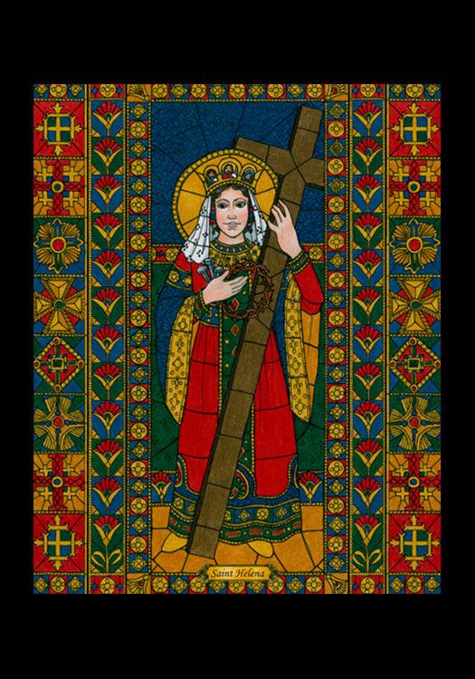 St. Helena - Holy Card