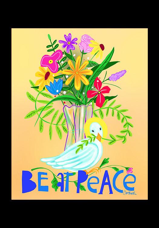 Be At Peace - Holy Card by Br. Mickey McGrath, OSFS - Trinity Stores