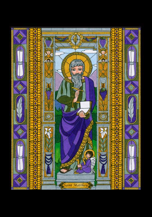 St. Matthew - Holy Card by Brenda Nippert - Trinity Stores