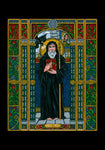 Holy Card - St. Benedict of Nursia by B. Nippert