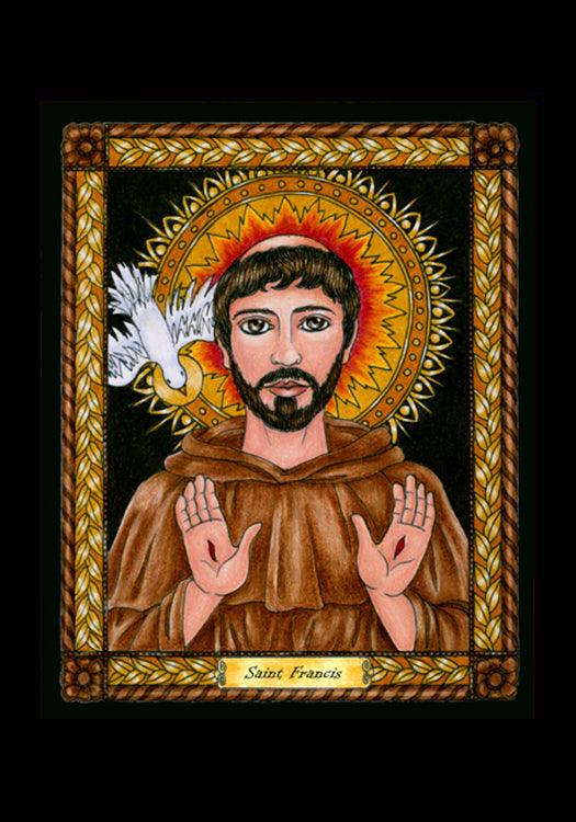 St. Francis of Assisi - Holy Card