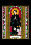 Holy Card - St. Gemma by B. Nippert