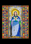Holy Card - Mary, Mother of the World by B. Nippert