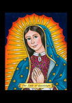 Holy Card - Our Lady of Guadalupe by B. Nippert