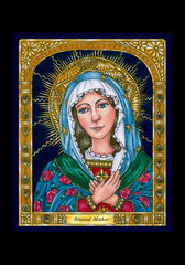 Holy Card - Blessed Mary Mother of God by B. Nippert