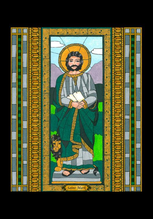St. Mark - Holy Card